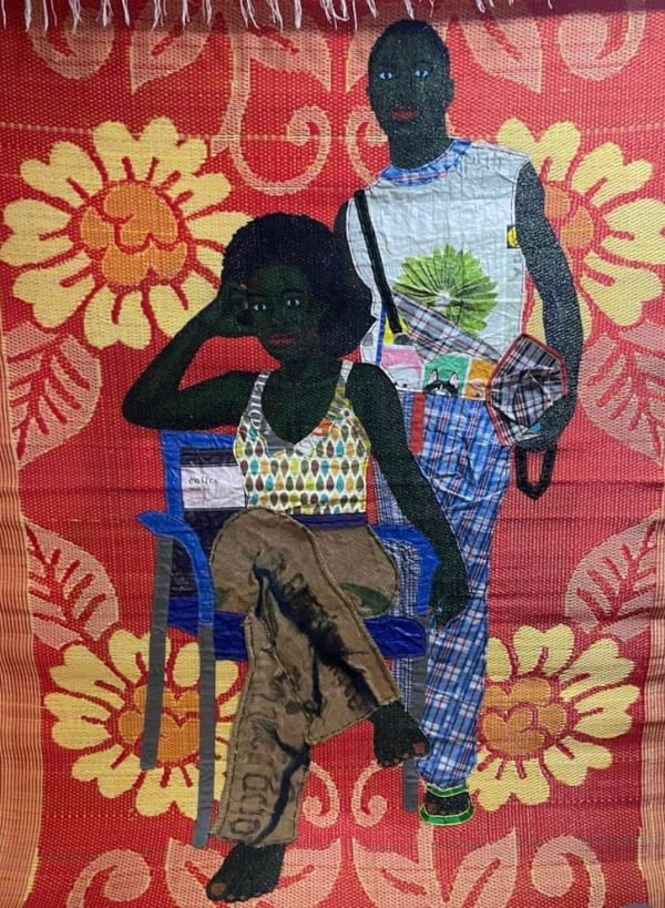 Kwaku Yaro, The blue chair, 2025