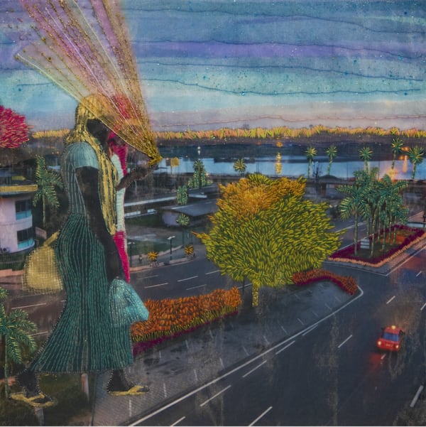 Joana Choumali, Relying on algorythms, 2020