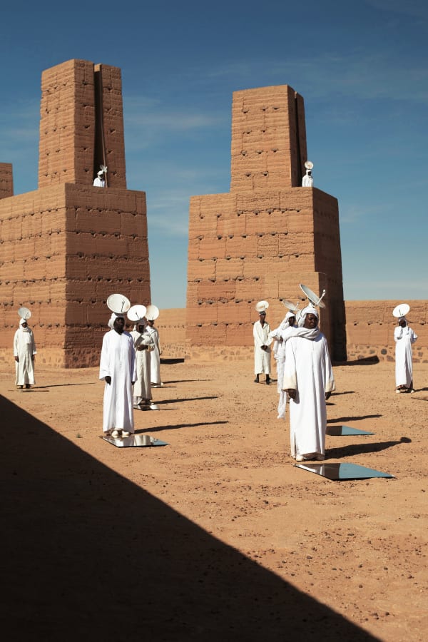 Hiba Baddou, Hertzian prayer II, 2025