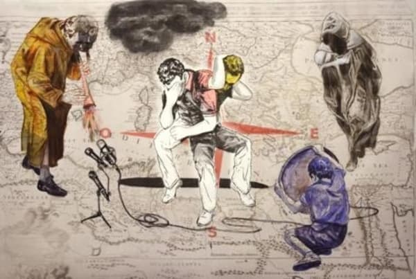 Mohamed Lekleti, Poussière d'exil, 2022