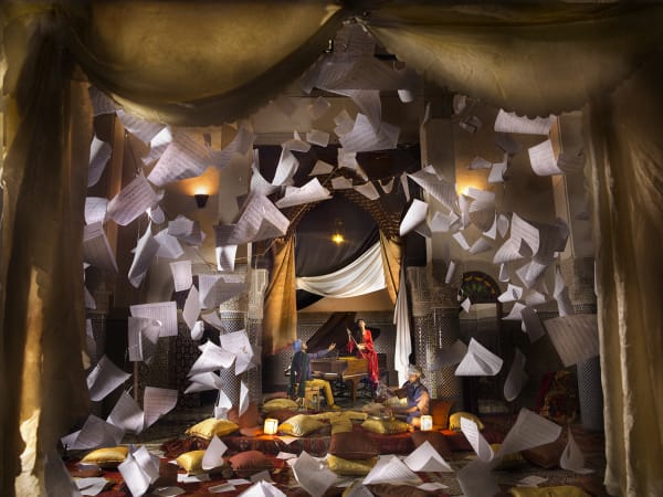 Nicolas Henry, Le salon de musique, Riad Dar Batha, 2016