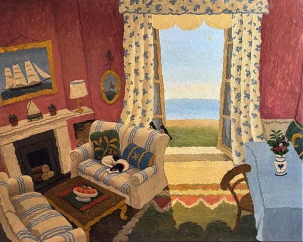 Ramiro Fernandez Saus, My Room by the Sea, 2023