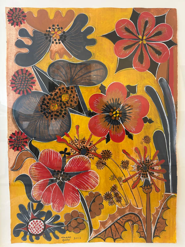 Maro Gorky, Summer Flowers, 2013