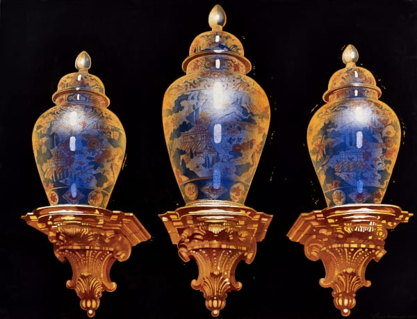 Hugh Buchanan, Large Imari vases Dresden, 2015