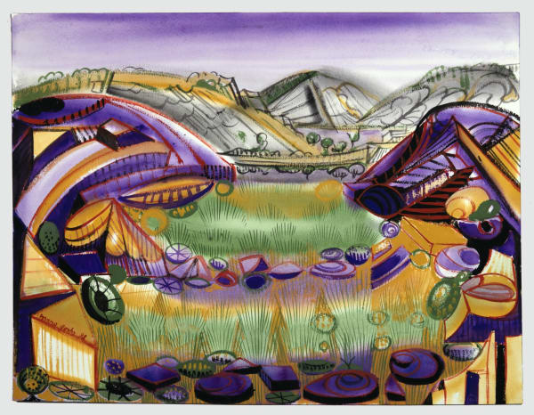 Maro Gorky, Cycladic Burial Rings, 1988