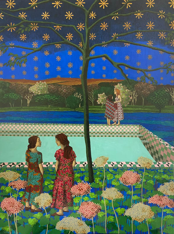 Kate Montgomery, Tiled Pool, 2025