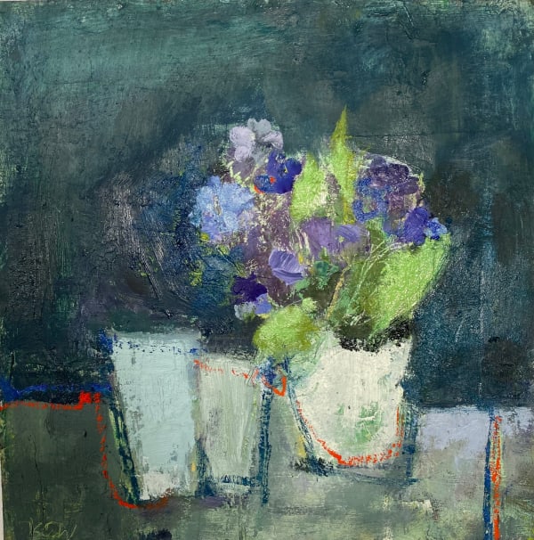 Kate Corbett Winder, Primulas, 2021