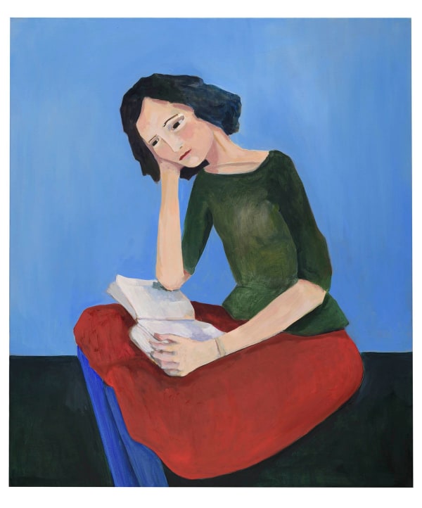 Lottie Cole, Girl Reading I, 2024