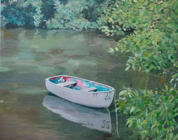 Mark Entwisle, Rowing Boat, 2022