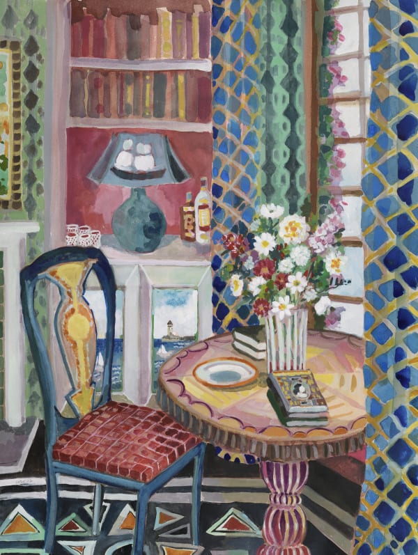 Lottie Cole, Traces from Mina Loy's Lampshade Shop, 2022