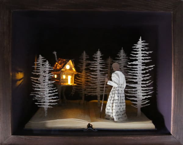 Su Blackwell, Baba Yaga's Hut, 2021