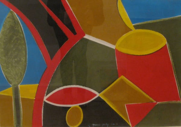 Maro Gorky, Cypress in a Summer Landscape, 2004