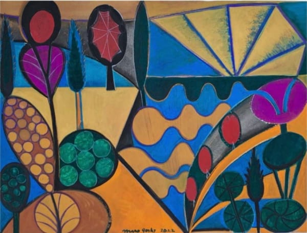 Maro Gorky, Autumn Landscape, 2022