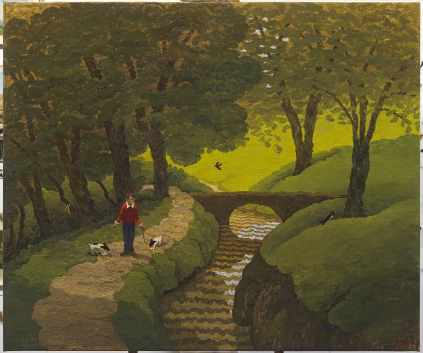 Ramiro Fernandez Saus, Walking with the Dogs, 2022
