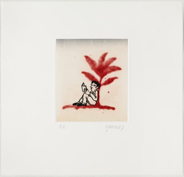Ramiro Fernandez Saus, Red Flower , 2012