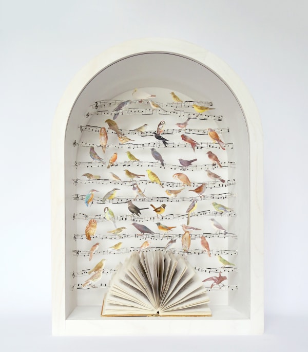 Su Blackwell, Birds on a Wire, 2023