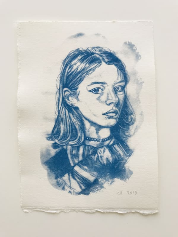 Kay Harwood, Girl with a Bow, 2019