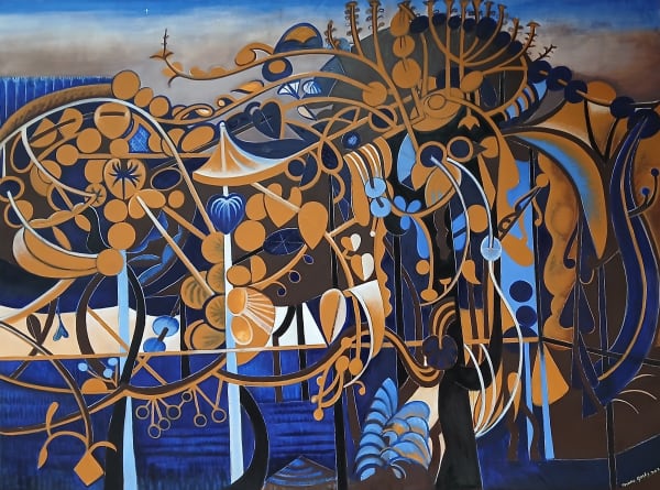 Maro Gorky, Autumn Vines, 2025
