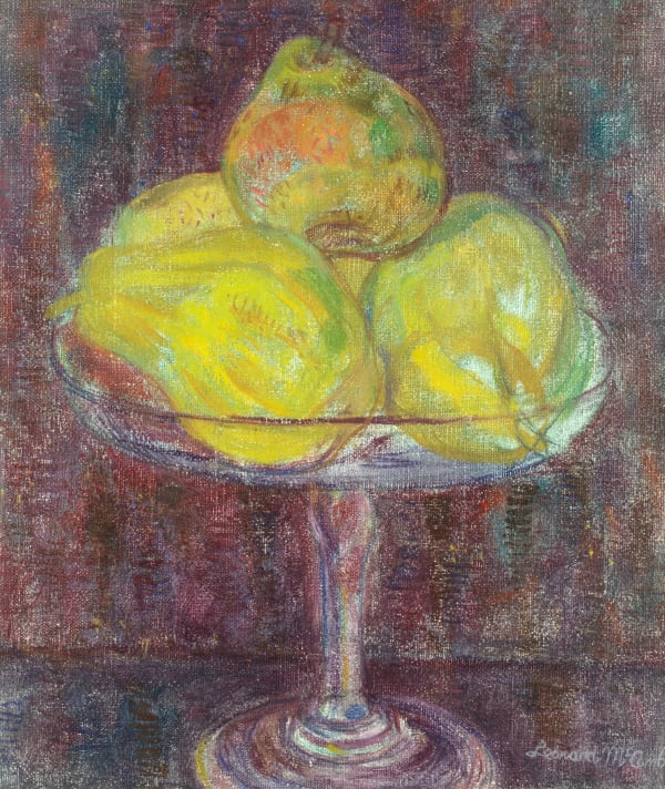 Lenard McComb, Still Life, Pears