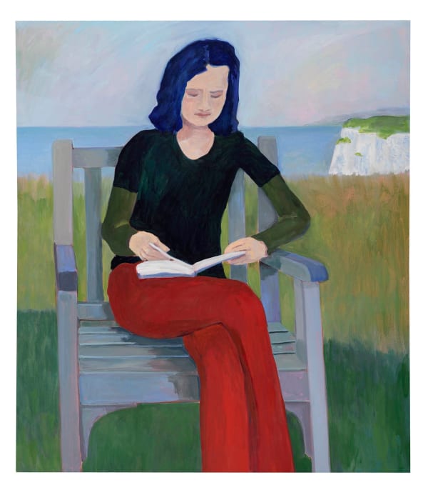 Lottie Cole, Girl Reading II, 2024