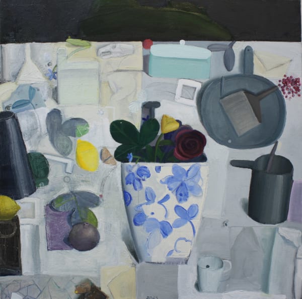 Brian Sayers, Still Life with Chinese Vase, 2024