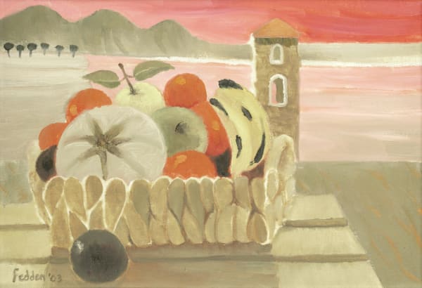 Mary Fedden, Still Life with Bowl of Fruit, 2003