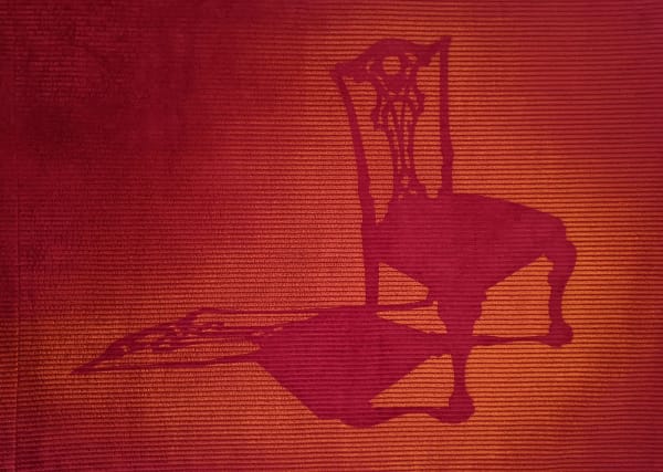 Hugh Buchanan, The Red Chair, 2024