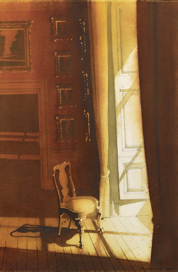 Hugh Buchanan, Light on Picture Frames, 2021