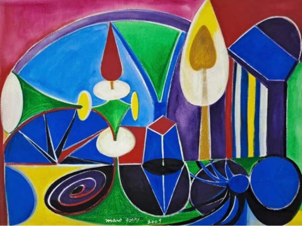 Maro Gorky, Tuscan Landscape, 2009