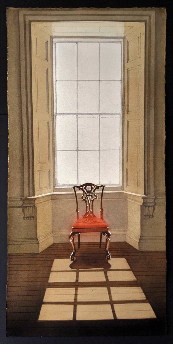 Hugh Buchannan, Red Chair, 2020