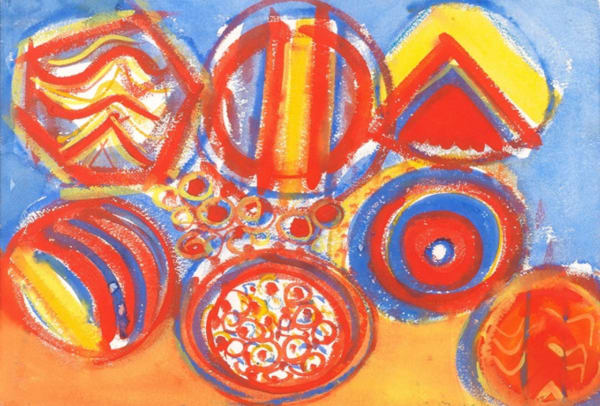 Terry Frost, Seven Circles , 1964, 1964