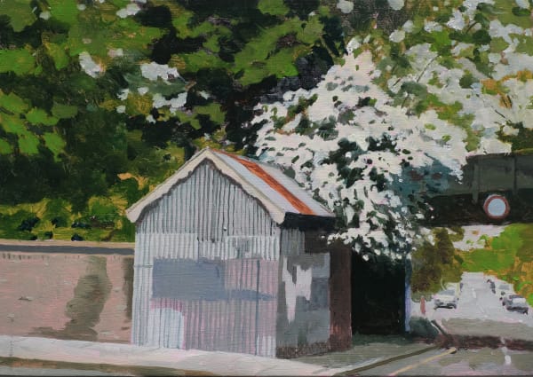 Mark Entwisle, Tin Shed, Stoud Green, 2022