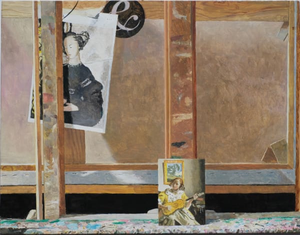Mark Entwisle, Rocca & Vermeer, Postcard Masterpiece, 2022