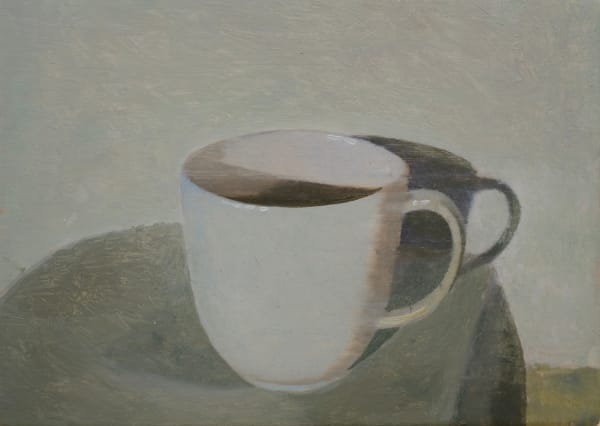 Mark Entwisle, White Cup , 2022