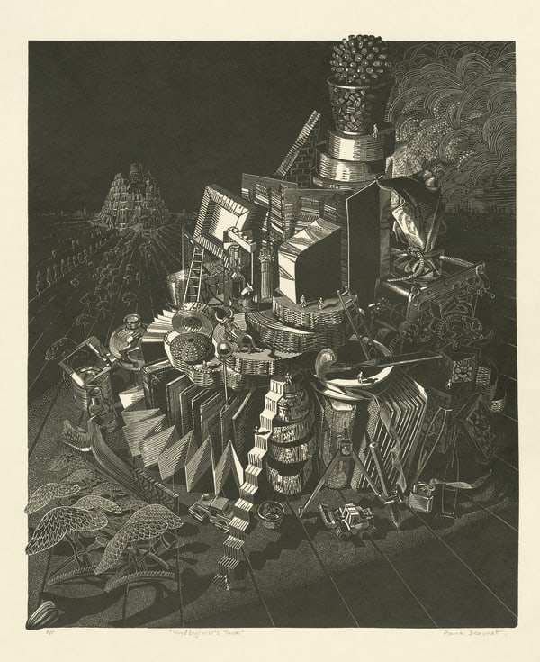 Anne Desmet, Wood Engravers Tower, 2020