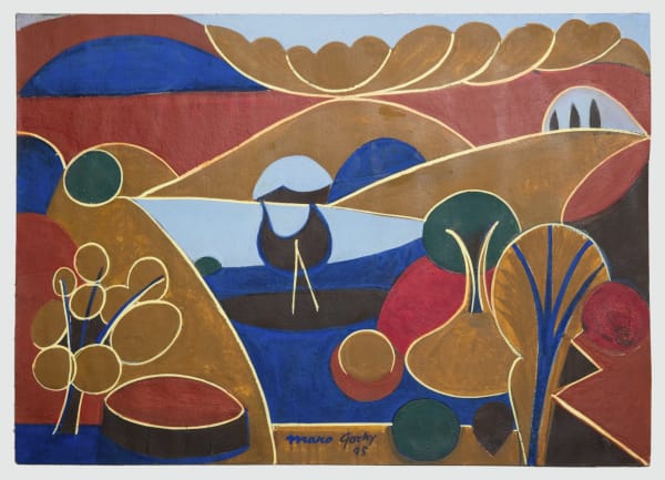 Maro Gorky, Arbia Riverbed, 1995