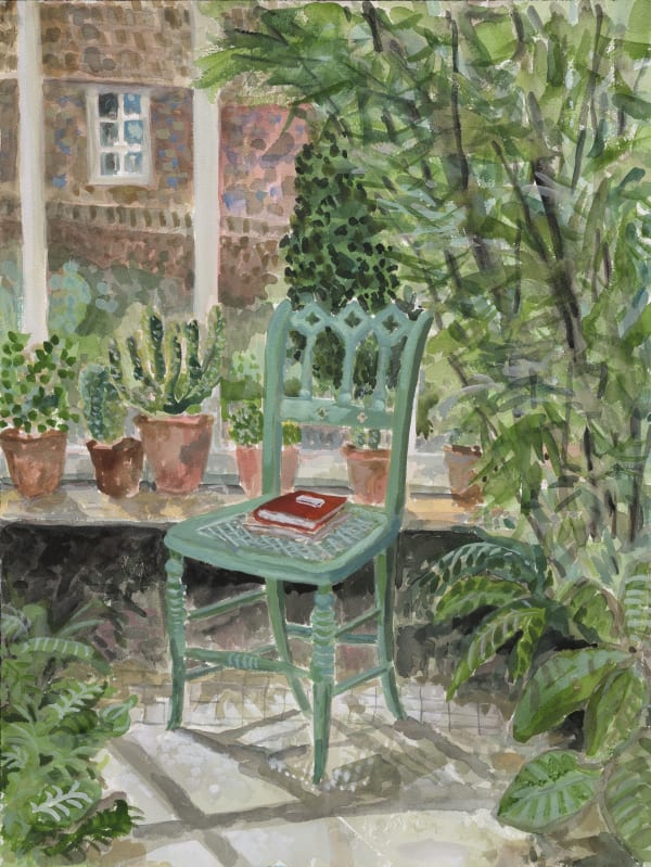 Lottie Cole, Leonard Woolf's Chair, Monk's House, 2022