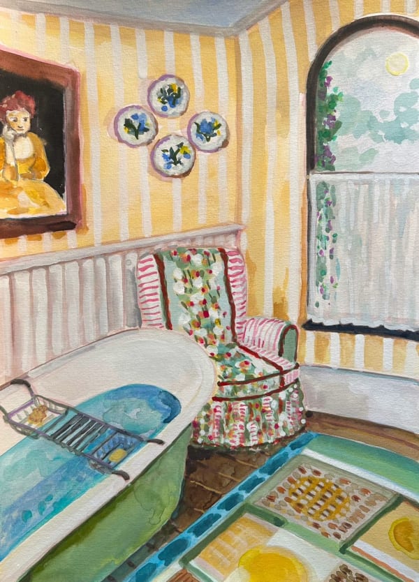 Lottie Cole, Bathe Gently & Dream II - Bathroom with Mary Astell, 2024