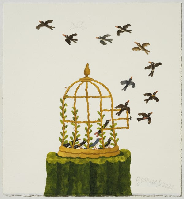 Ramiro Fernandez Saus, Joyful Birds, 2021