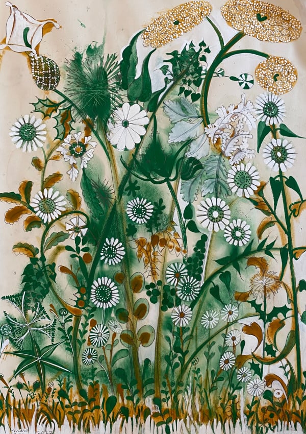 Maro Gorky, Spring Flowers, 2022