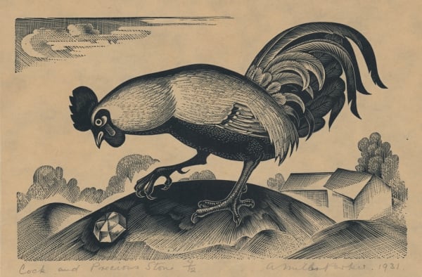 Cock and Precious Stone