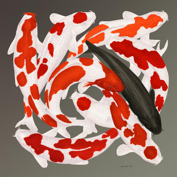 Koi 1 (metallic small)