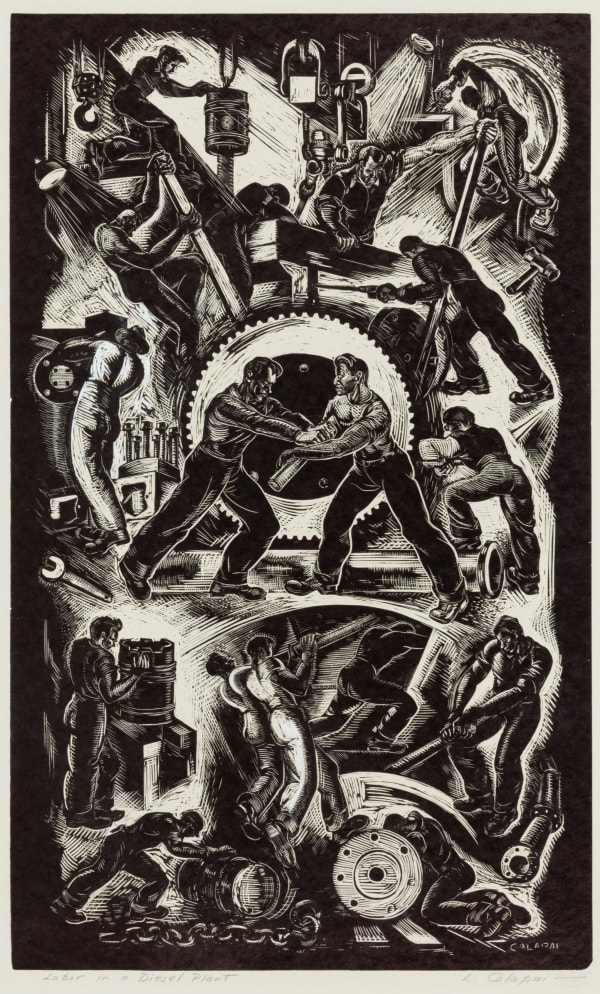 Labor in a Diesel Plant