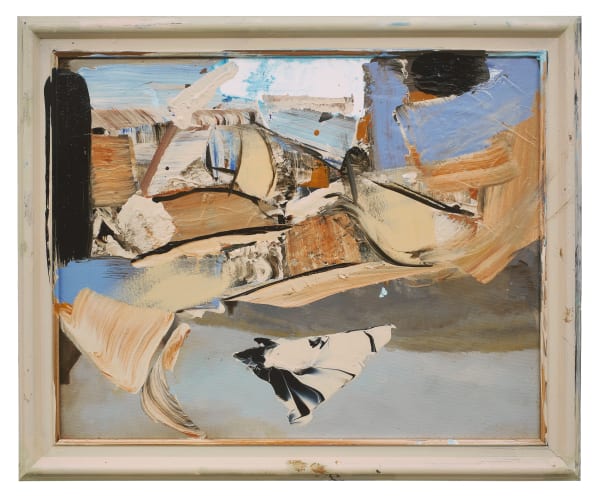 Katy Moran Yellow Beach and Moonbeam, 2023