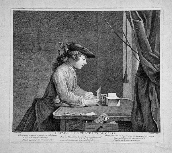 Le faiseur de chateaux de carte [The Maker of Card House]