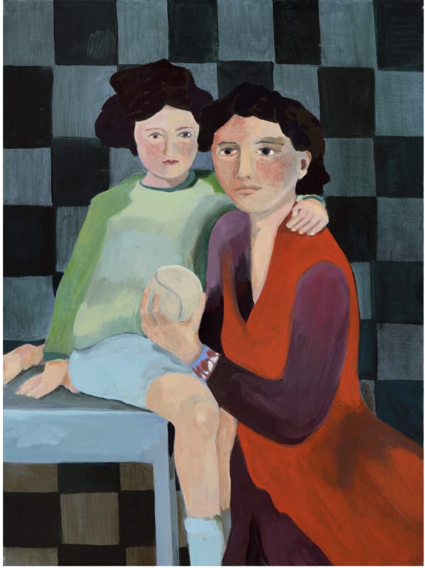 Lottie Cole, Eyre de Lanux & her daughter Anne, 2022