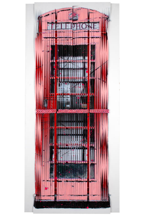 Piers Bourke, Soon To Be Removed - Mini - Pink Red, 2025