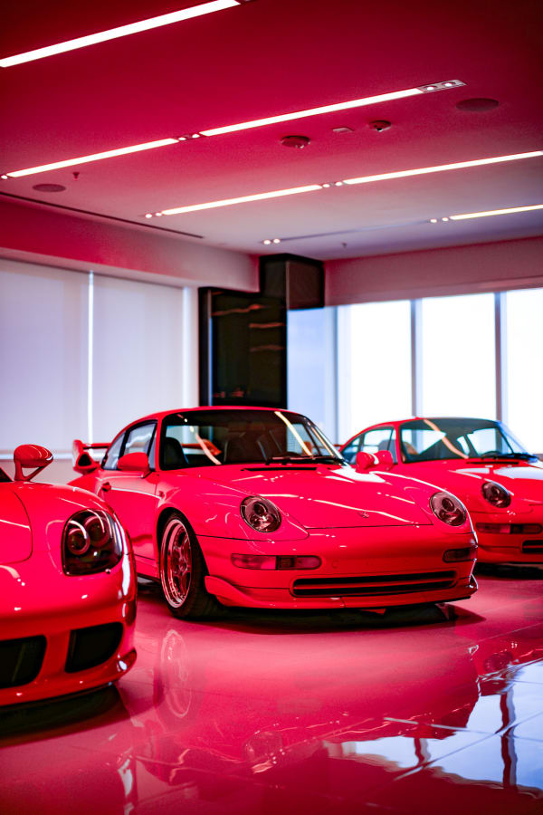 Ted Gushue, Pink Porsche Picture