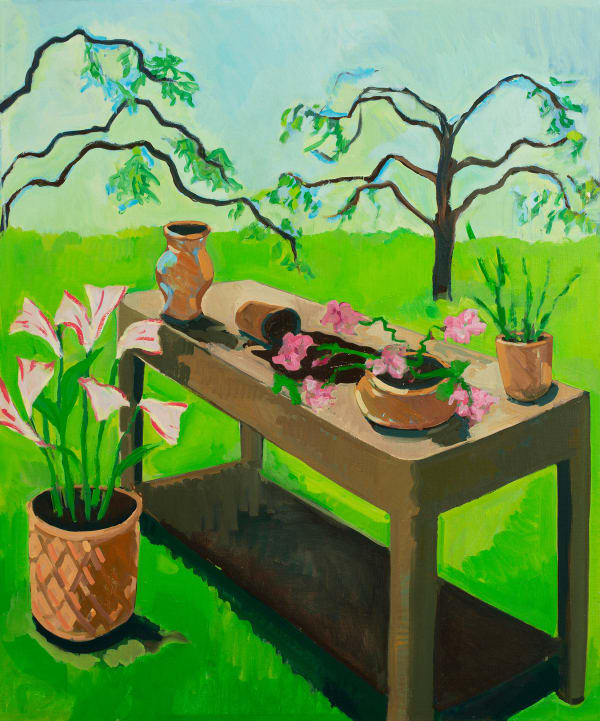 Nancy Cadogan, Potting Table, 2021