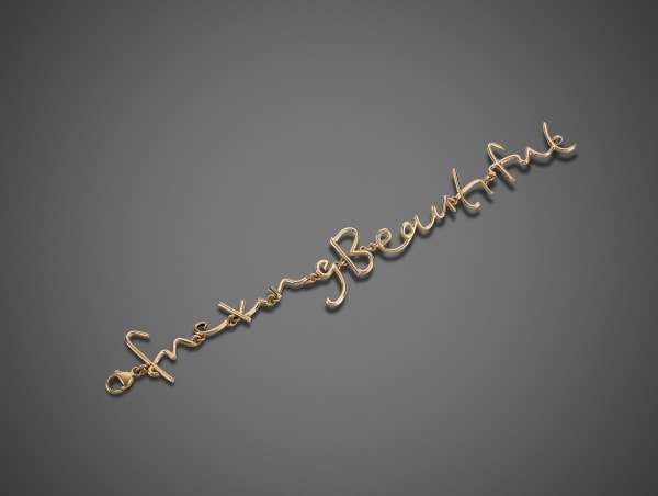 Tim Noble and Sue Webster, Fucking Beautiful Bracelet RG, Small, 2014